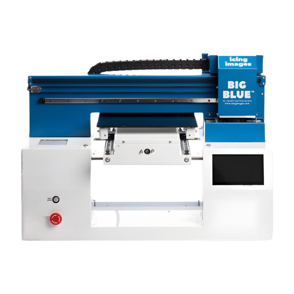 Blue food printer