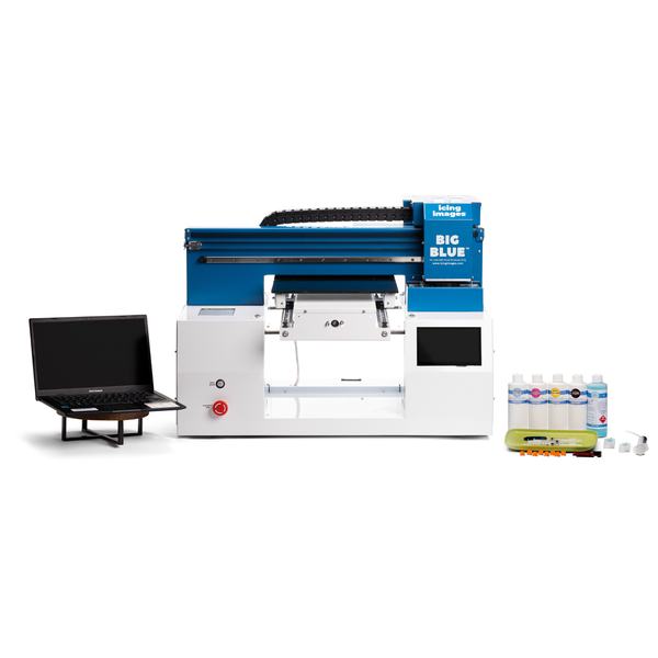 Blue food printer