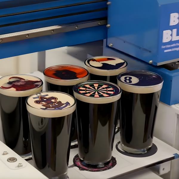 Drinks printed on the Blue