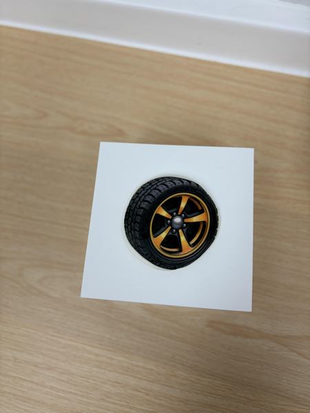 Hot wheel cookies printed on the Blue