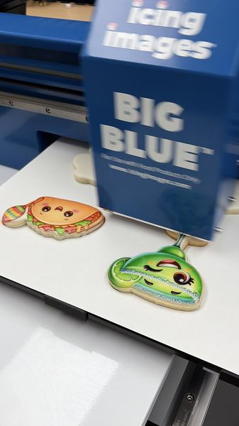Taco cookie printing